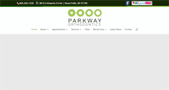 Desktop Screenshot of parkwayorthodontics.com